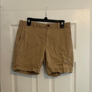J. Crew Men's Brown Flat Front Shorts